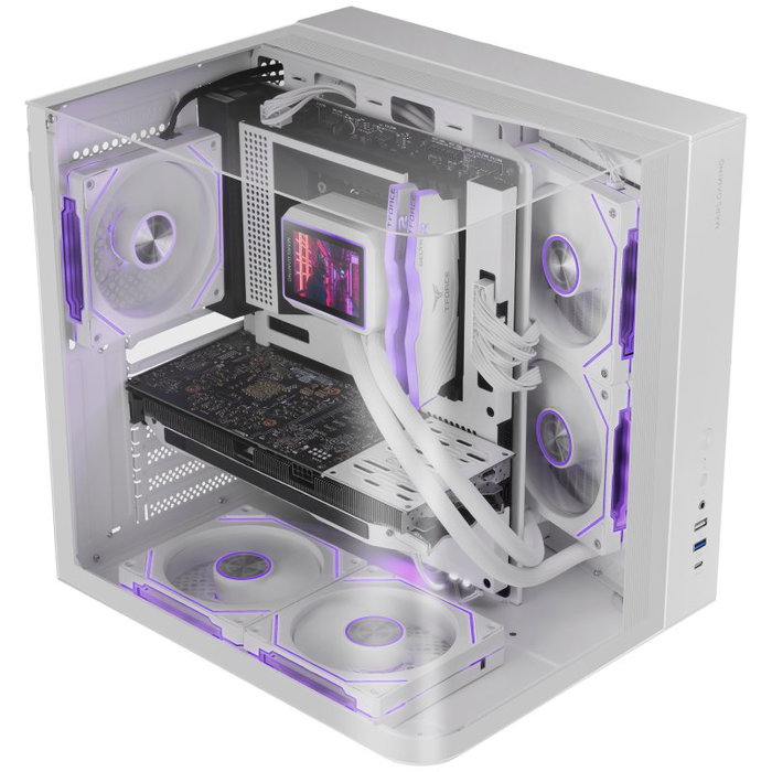 Mars Gaming MC-INFINIOLITE White Caja Semitorre ATX